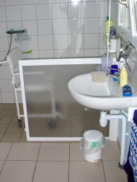 photo des toilettes domicile après aménagement