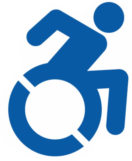 Résultat de recherche d'images pour "logo personne à mobilité réduite"